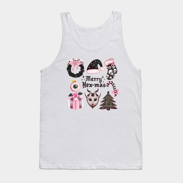 Merry Hex-Mas Tank Top by chiaraLBart